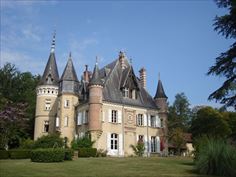 Camping Chateau le Haget, Pyrenen, Frankreich
