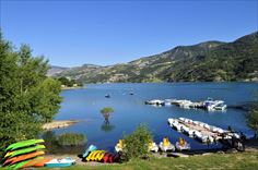Camping du Lac Serre-Ponon, Provence, Frankreich