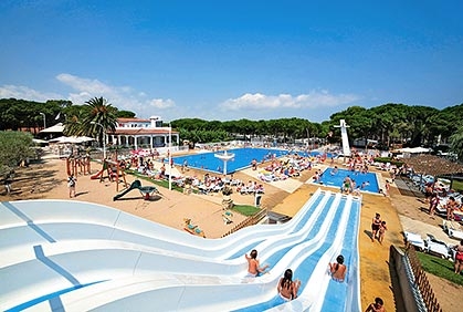 Camping Cypsela Resort, Costa Brava, Spanien